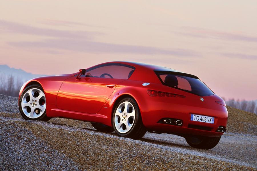  Alfa Romeo Brera Concept 2002 года  (фото 5 из 23)